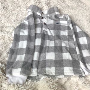 Gingham Pullover Sweater